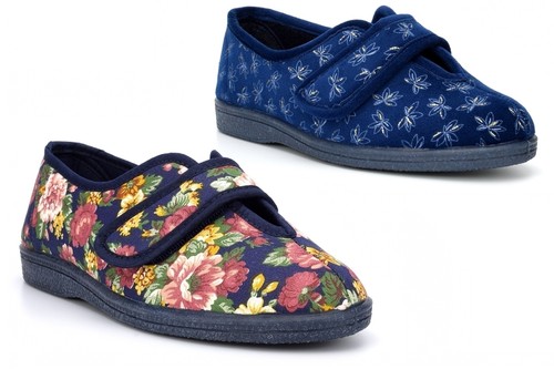 Womens wide fit slippers - womens,