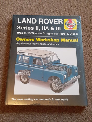 Haynes manual land rover