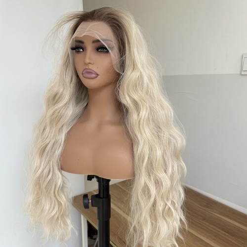 Long wavy heat resistant - heat,