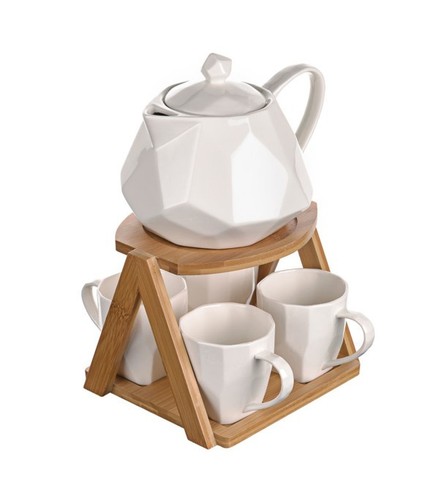 New geometric white - new,