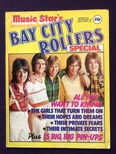 MUSIC STAR - BAY CITY ROLLERS SPECIAL - 1974 UK Magazine - POP MUSIC