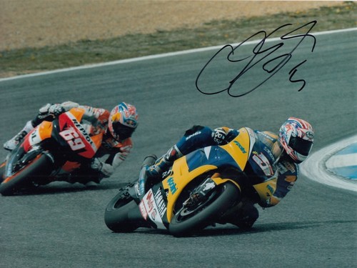 Colin edwards hand signed - edwards,