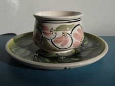 Vintage Pot & Plate from Alvingham Pottery Studio 1987