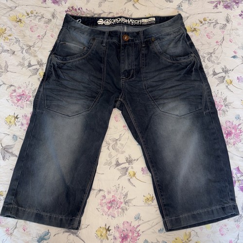 Crosshatch distressed blue - crosshatch,