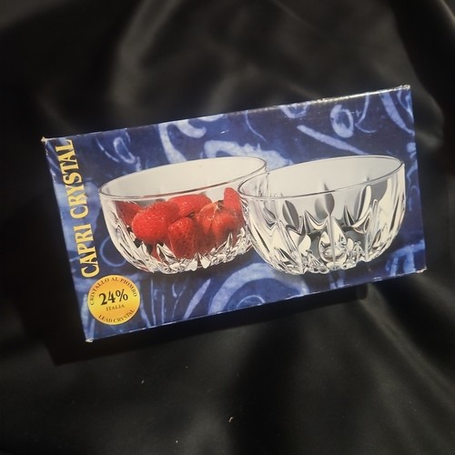Capri lead crystal bowl - 24%,