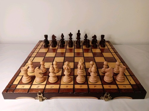 Handmade european wooden chess - european,