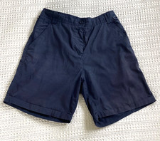 Peter storm walking shorts 12 ladies women navy blue lightweight.