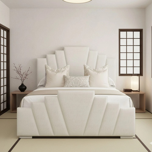 Luxury crown bed - luxury, ottoman