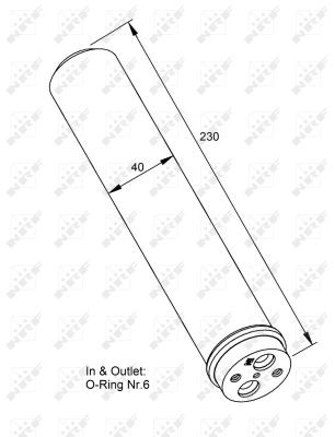 Fits nrf 33230 - 33230, mitsubishi