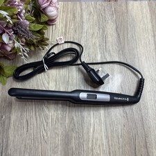 Remington S5515 Slim Hair Straightener Ceramic Coating, 9 Heat Settings, Black