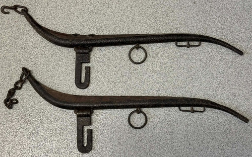Antique horse hames pair - horse,