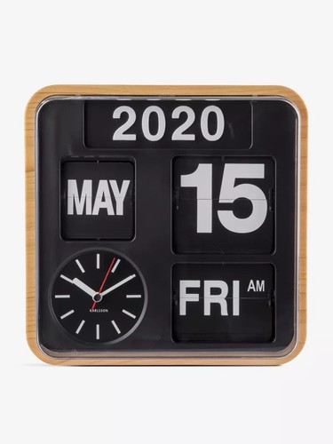 Karlsson wall flip - wall, clock
