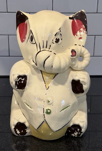 Mccoy pottery vintage elephant - mccoy,