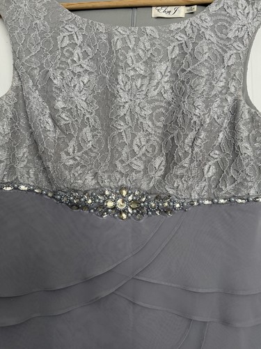Eliza grey lace embellished - eliza, j