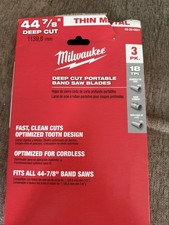 Milwaukee Bandsaw Blades M18