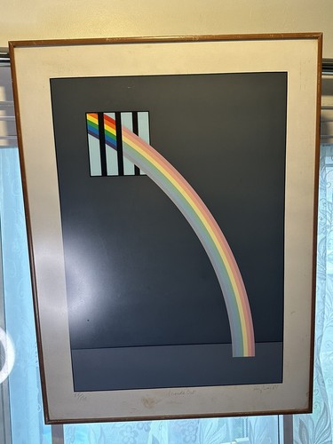Patrick hughes signed print - signed,