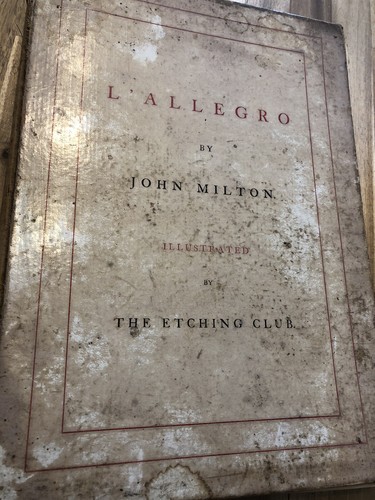 Milton allegro etchings - 20,