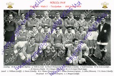 WALES 1958 RUGBY TEAM