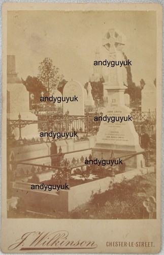 Cabinet card gravestone - cabinet,