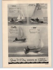 1957 PAPER AD 2 PG George