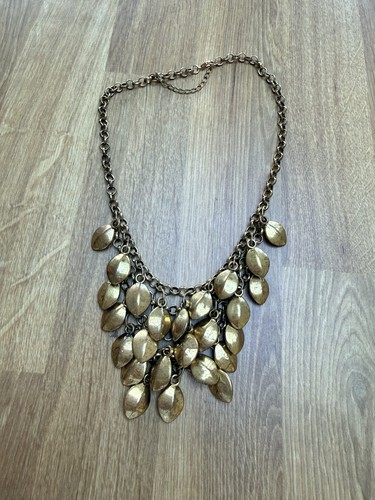 Chunky boho gold droplet - chunky,