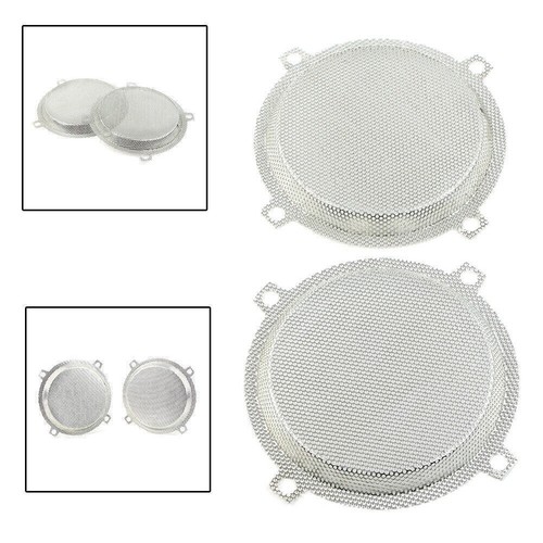 Front mesh speaker grills - front,