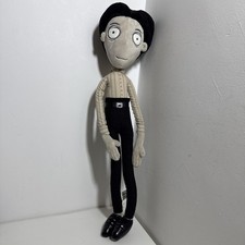 Victor Frankenweenie Toy Tim Burton Plush Disney Store Paris Approx 23"