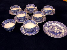 COPELAND SPODE  TEA SET - BLUE