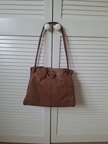 Gigi tan leather - tan, bag