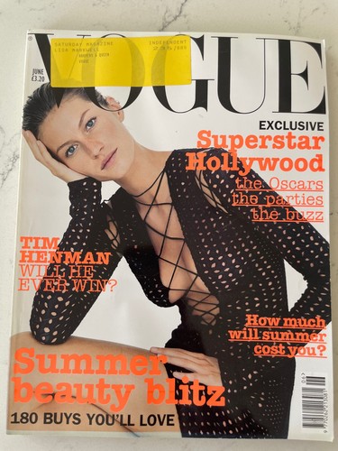 Vogue june 2002 gisele - vogue,