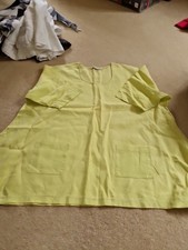 Eva Tralala Yellow Linen Smock