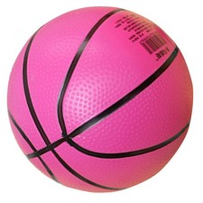 Mini Inflatable Basketball Indoor / Outdoor Sports Ball Kids Toy Purple
