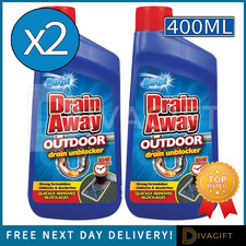 2 x DUZZIT DRAIN AWAY