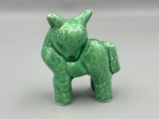 Vintage Sylvac Green Lamb Head