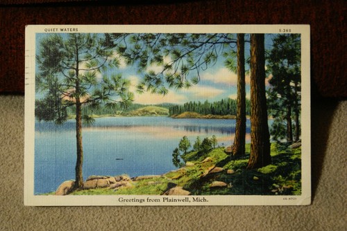 Quiet waters greetings from - -,