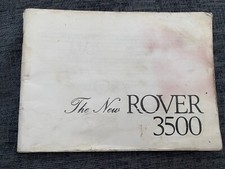 ROVER SD1 3500 3.5 V8 Owners