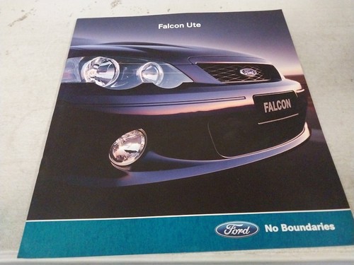 Nov 2003 ford falcon - falcon, ute