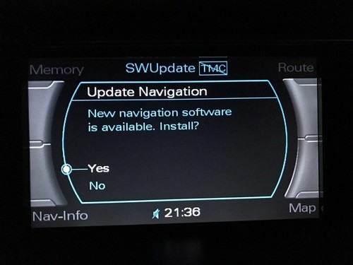 Audi 2019 mmi - high, nav