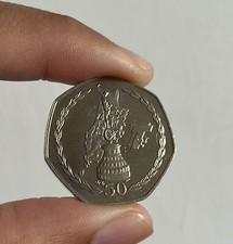 Isle of Man C017 - 50p Isle of Man TT Coin - 2004  
