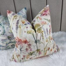 17"x17" Cushion Cover Country, Voyage ILINIZAS POPPY NATURAL Floral