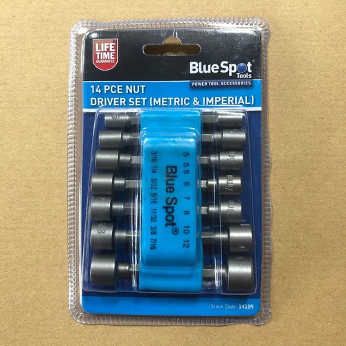 Blue spot 14pc nut driver - spot, set