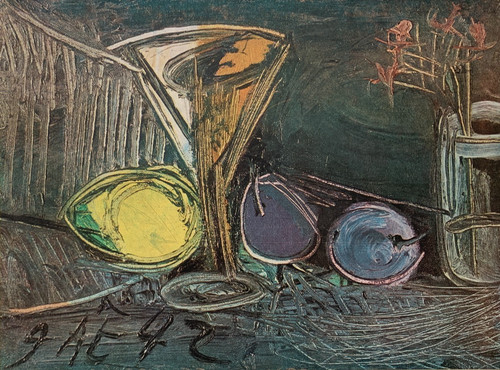 Picasso antique print - picasso,