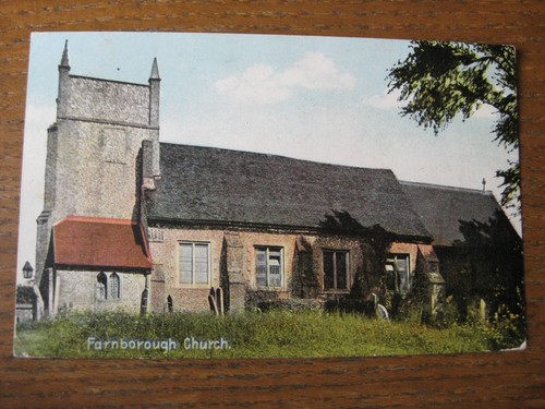 Farnborough church hampshire - farnborough, church,