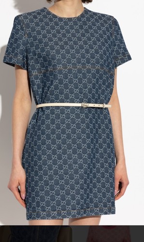 Gucci denim blue jacquard - blue,