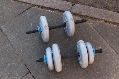 York barbell dumbells x - york, 4