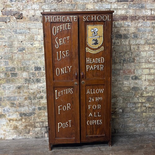 1930s highgate school cupboard - 1930s,