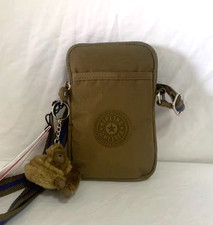 Kipling TALLY Phone Bag With Adjustable Crossbody Strap-Laurel Khaki Green