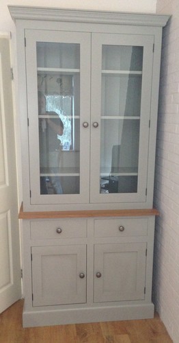 Painted dresser with full - with,