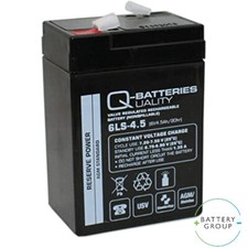 Q-Batteries 6LS-4.5  6V 4.5Ah