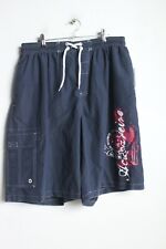 Primark Mens Cargo Swimming Shorts - Navy - Large (VR8) NEW